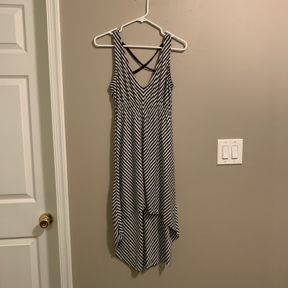 Black and white dress